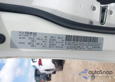 2018 Jeep Compass Sport Fwd z USA, uszkodzony, nr VIN 3C4NJCABXJT123085